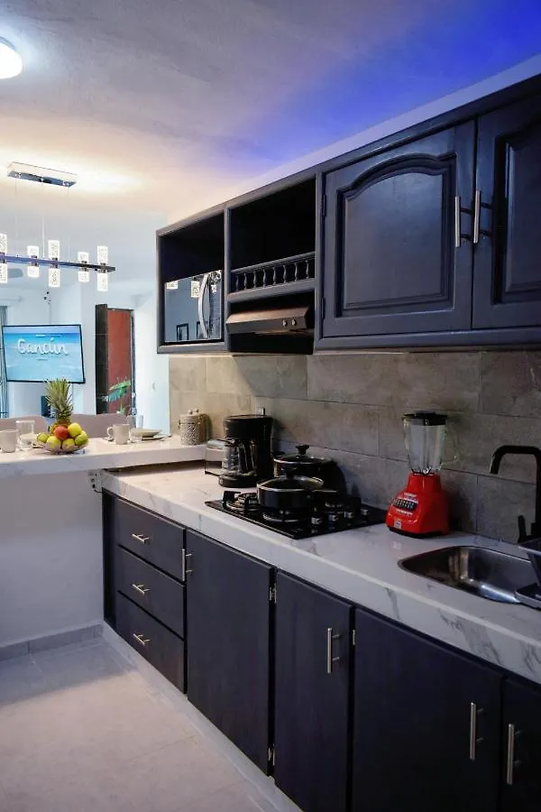 Shappire Apartment - Modern & Cozy 2 Bedroom - Cancun Downtown
