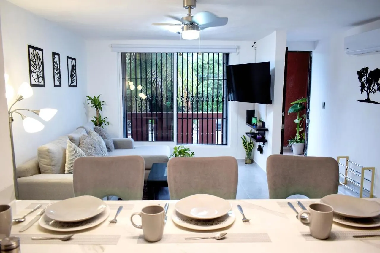 Shappire Apartment - Modern & Cozy 2 Bedroom - Cancun Downtown Mexico