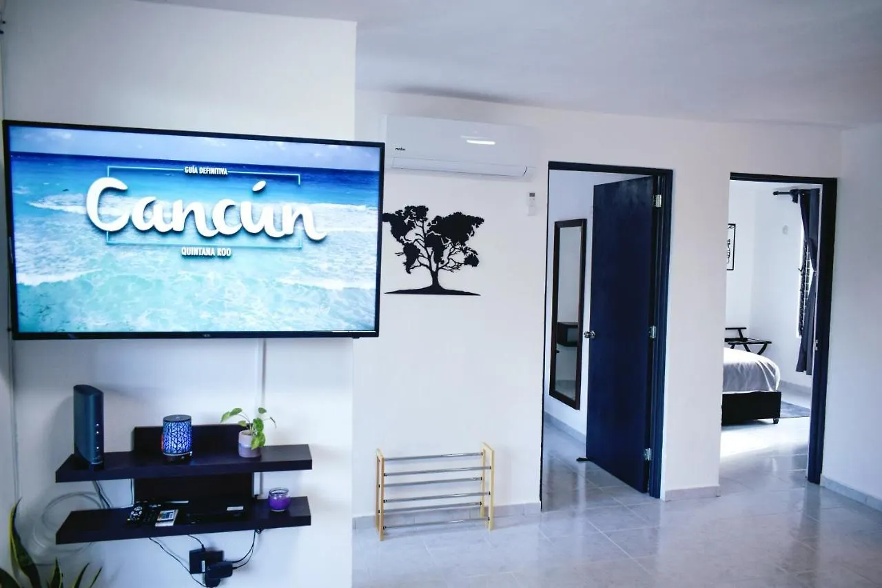 Shappire Apartment - Modern & Cozy 2 Bedroom - Cancun Downtown